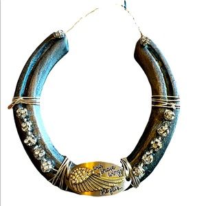 Posh Your Rocks Hand-Crafted Horseshoe Art Decor